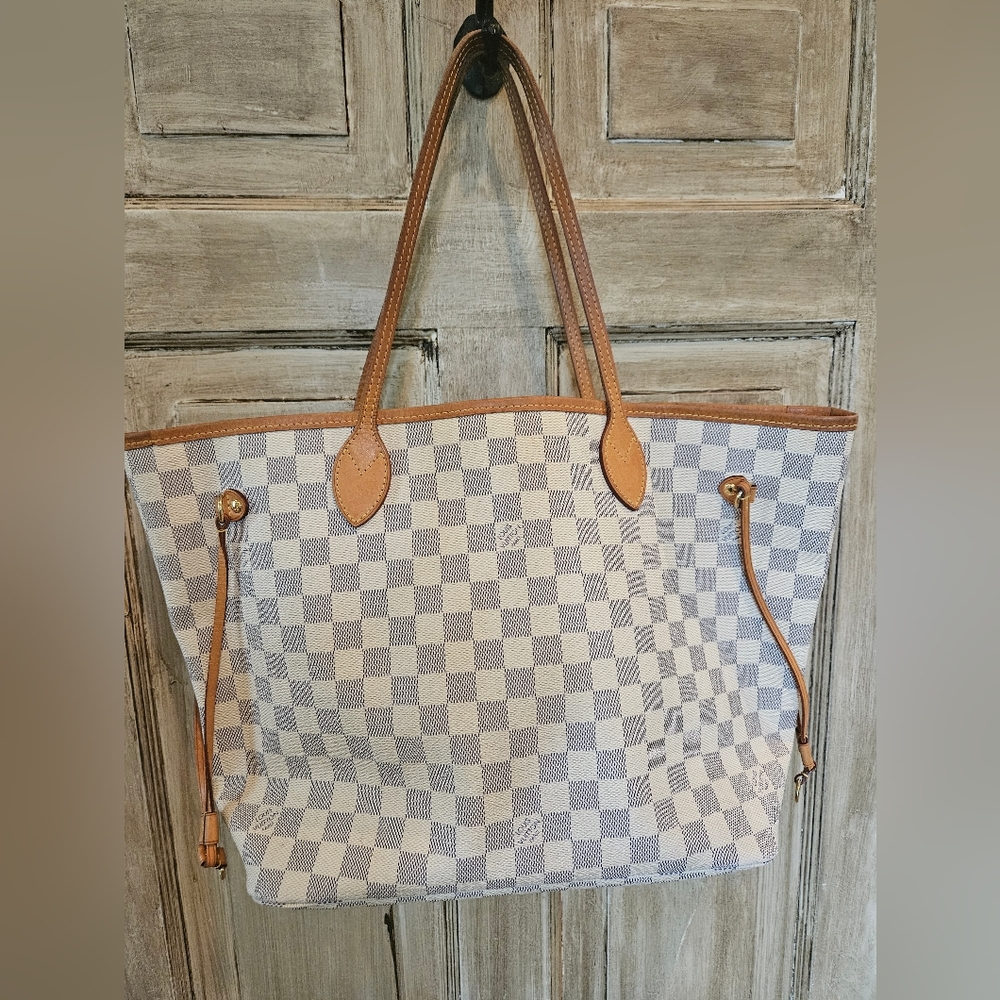 Louis Vuitton Neverfull Mm Damier Azur
